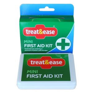 42+ Piece Deluxe Mini First Aid Kit Bag