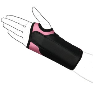 Pink N-Wrap Wrist Brace