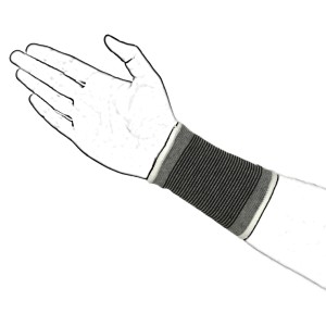Grey Wrist Band