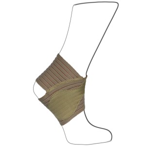 Biege Elasticated Pull Up Brace Support